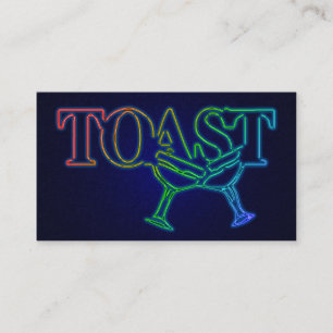 toast : elektrolounge visitekaartje