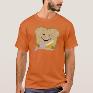 Toast en boter t-shirt