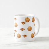 Toast en koekjes koffiemok (Voorkant rechts)