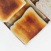 Toast en meer Toast Fleece Deken (Hoek)