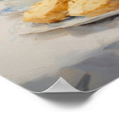 Toast en thee kunstwerken poster (Hoek)