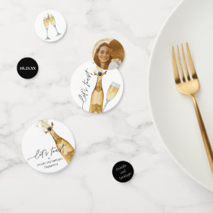 Toast Engagement Party Confetti