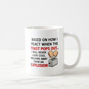 Toast Explosion Funny Mug Koffiemok