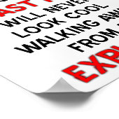 Toast Explosion Funny Poster (Hoek)