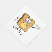 Toast Face Paper Napkins Servet (Hoek)