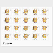 Toast Face Stickers (Vel)