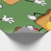 Toast Gezicht Wrapping Papier