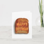 Toast - Happy Birthday Kaart (Voorkant)