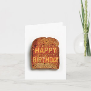 Toast - Happy Birthday Kaart