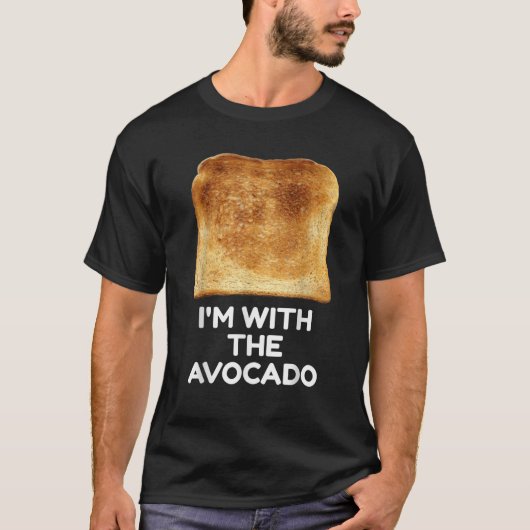 Toast ik met de avocado koppels Halloween Kostu T-shirt (Voorkant)