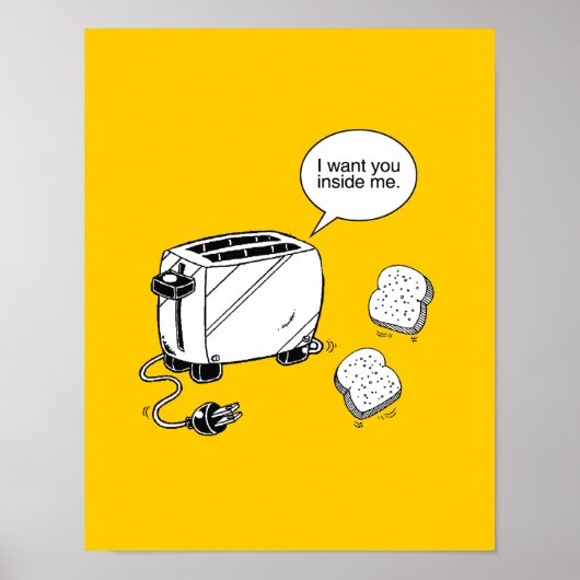 TOAST IN ME POSTER (Voorkant)