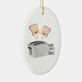 Toast Keramisch Ornament (Rechts)