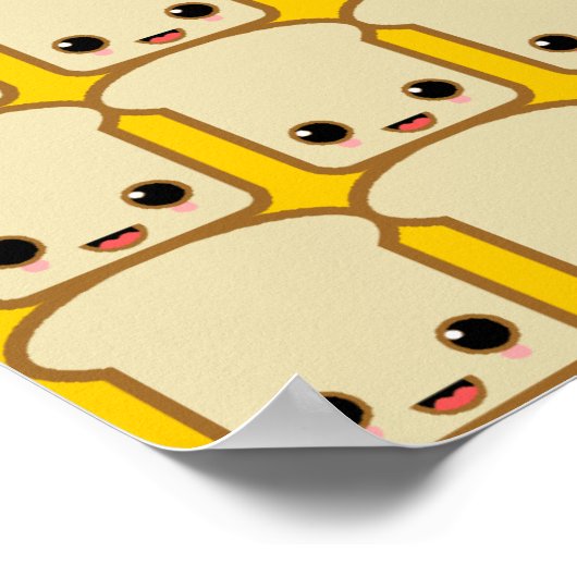 toast-koning poster (Hoek)