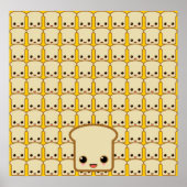 toast-koning poster (Voorkant)