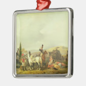 Toast Metalen Ornament (Links)