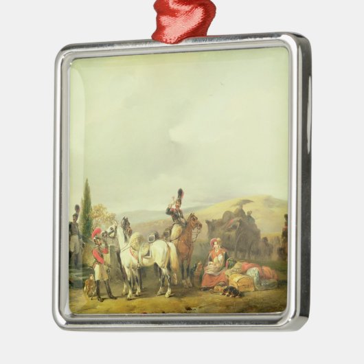 Toast Metalen Ornament (Links)