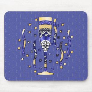 Toast Mousepad van het nieuwe jaar Muismat
