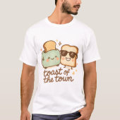 Toast of the Town T-shirt (Voorkant)