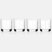 Toast op de beste vader! whisky glas (Links)