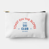 Toast op de pistes après skiclub rood & blauw etui (Voorkant)