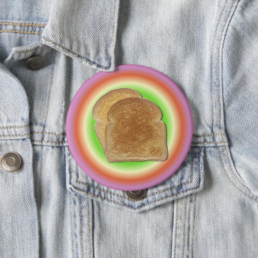 Toast op een Bord Button (In situ)