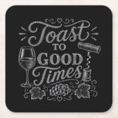 Toast op Goede Tijden Kartonnen Onderzetters (Voorkant)