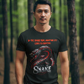 Toast op het jaar van de slang! 2025 t-shirt