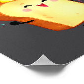 Toast Op Het Nieuwe Jaar Pun Poster (Hoek)