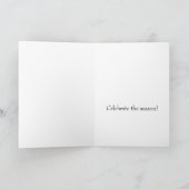 Toast op het seizoen Wenskaart Kaart (Binnen)