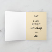 Toast op je verjaardag Grappig eten grap Kaart (Binnen)