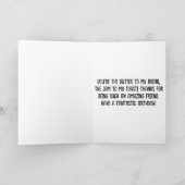 Toast op je verjaardag - leuk feest kaart (Binnen)