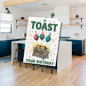 Toast op je verjaardag - leuk feest kaart