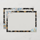 Toast op Midnight Blank Recept Kaart (Voorkant / Achterkant)