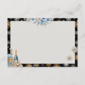 Toast op Midnight Blank Recept Kaart (Achterkant)