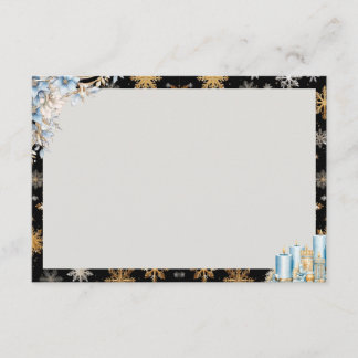 Toast op Midnight Blank Recept Kaart