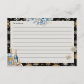 Toast op Midnight Recept Kaart (Achterkant)