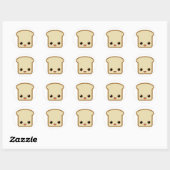 toast ronde sticker (Vel)