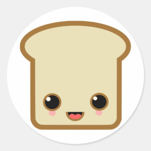 toast ronde sticker