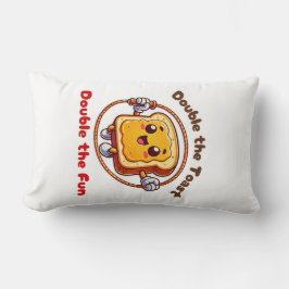 Toast Sandwich Pindakaas Cartoon Jump Rope Kussen