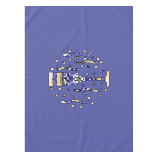 Toast Tablecloth uit het nieuwe jaar Tafelkleed (Voorkant)