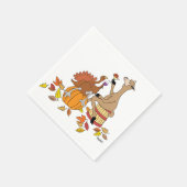 Toast Thanksgiving Napkin Servet (Hoek)