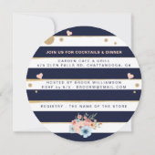 Toast The Bride - Champagne Floral Vrijgezellenfee Kaart (Achterkant)