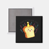 Toast To The New Year Pun Magneet (Voorkant / Achterkant)