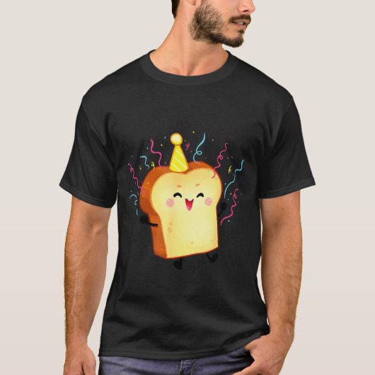 Toast To The New Year Pun  T-shirt (Voorkant)
