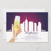 Toast van de stad Uitnodiging (Voorkant)