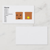 Toast Visitekaartje (Voorkant / Achterkant)