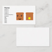 Toast Visitekaartje (Voorkant / Achterkant)