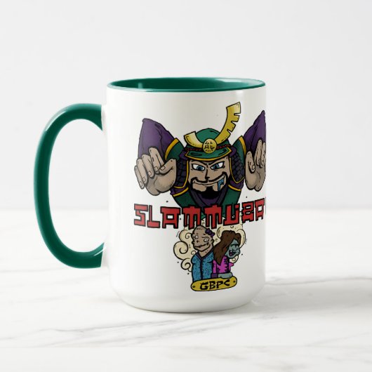 Toast voor Slammurai Mok (Links)