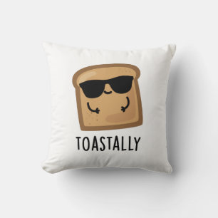 Toastally Grappig Toast Brood Pun Kussen