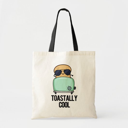 Toastastisch Cool Funny Toast Pun Tote Bag (Voorkant)